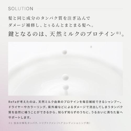 ReFa MILK PROTEIN ШАМПУНЬ И НАБОР ДЛЯ УХОДА Запасной блок Увлажнение Блеск