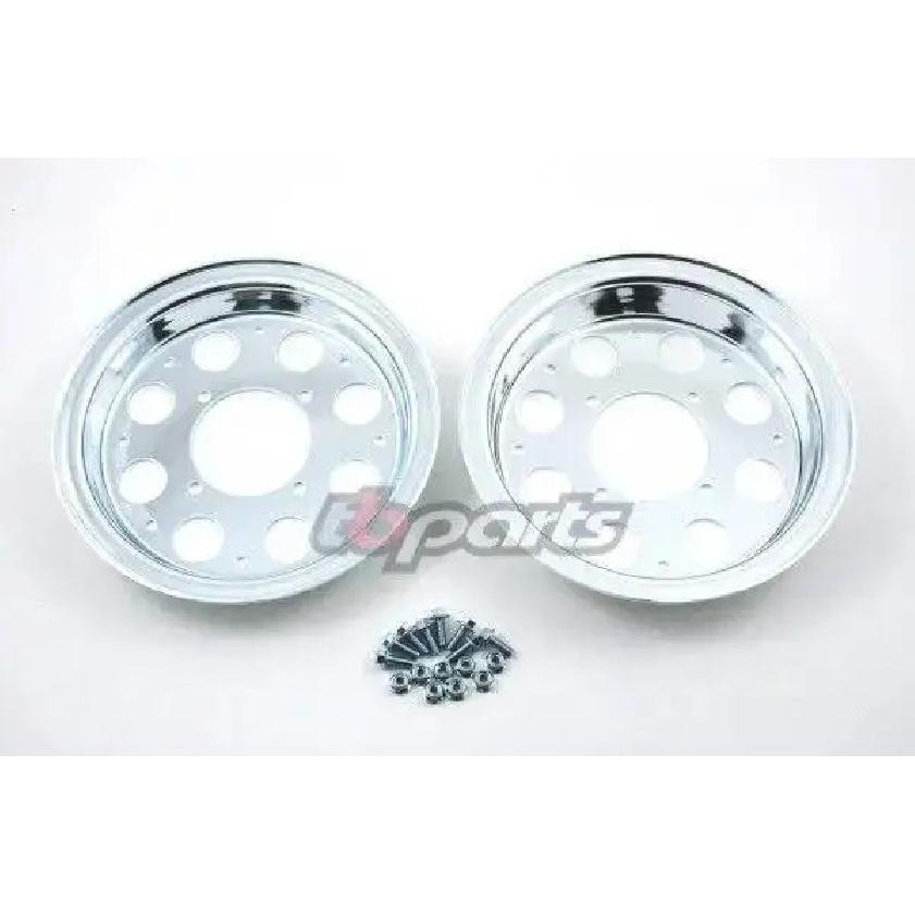 2.50-8 3.50-8 4.00-8 Silver aluminum alloy wheel rim clamp for Honda Monkey Bike Z50 motorcycle Spare Parts