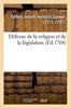 Книга Defense De La Religion Et De La Legislation
