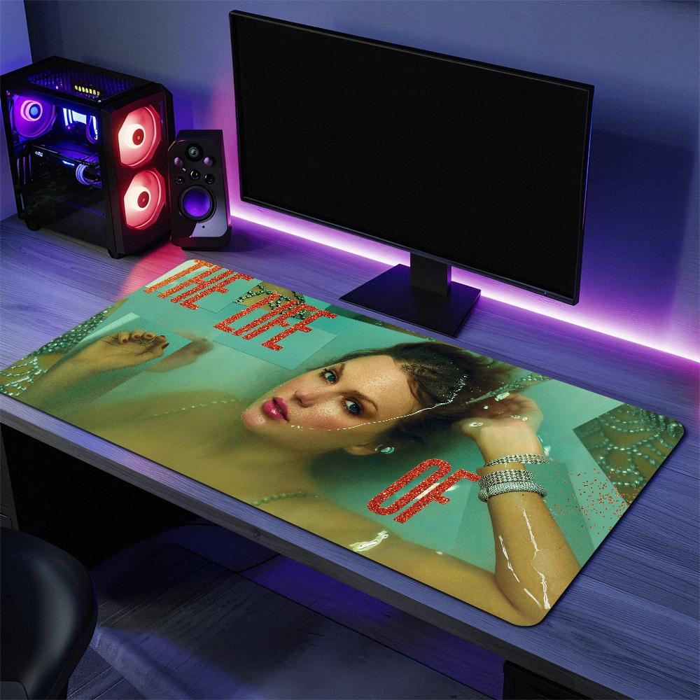 T-Taylobs The Life Showgirl S-Swifts Mouse Pad Desk Mat Large Non-slip Anti-fray Keyboard Ergonomic Office Rubber PC Home Custom