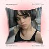 JJENNA OORTEGA Pillow Case Plush Fabric Soft Pillowcase Double Sided Print Sofa Cushion Cover Throw