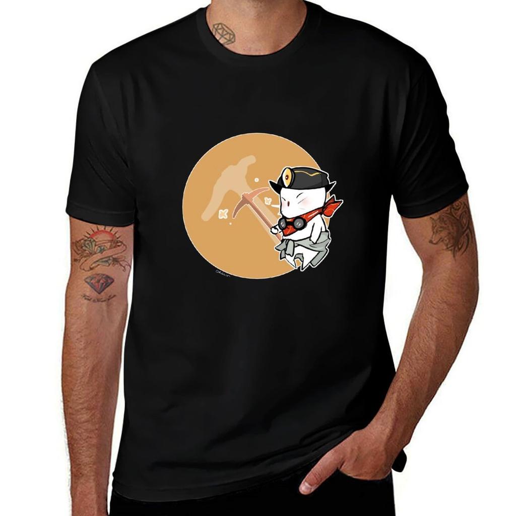 Miner Moogle Ffxiv Tshirt Summer Shirt Vintage Anime Shirt New Edition New Gifts And Tshirts Unisex T Shirt