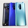 Стеклянная задняя крышка для OnePlus 8 Pro, крышка аккумулятора, задняя панель корпуса со стикером-клейкой для объектива камеры