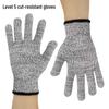 Level 5 Cut-Resistant HPPE Safety Gloves for Fishing, Gardening, and Food Handling