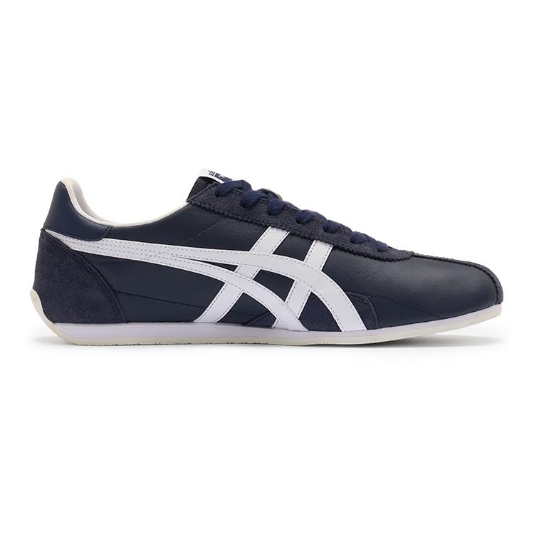 ONITSUKA TIGER Runspark Износостойкие Повседневные Кроссовки с Низким Верхом Унисекс Темно-Синие Кроссовки 1183B480-401