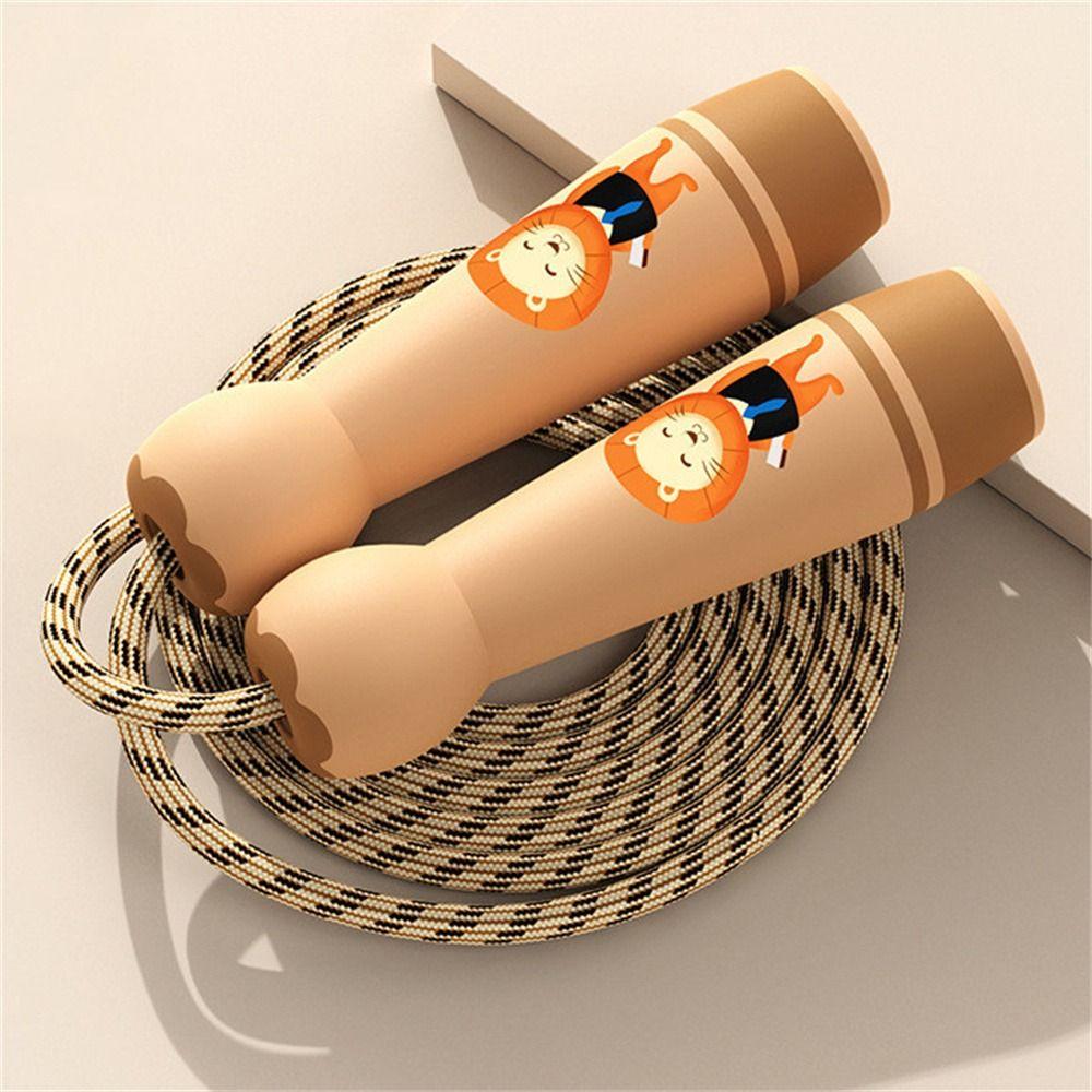 Cotton Rope Child Jumping Rope Adjustable Kids Jump Rope Women Men Skipping Ropes  Sport Fitness