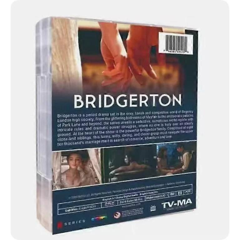 Бриджертоны Сезон 1-3 DVD Сериал 9 Дисков Новый Набор