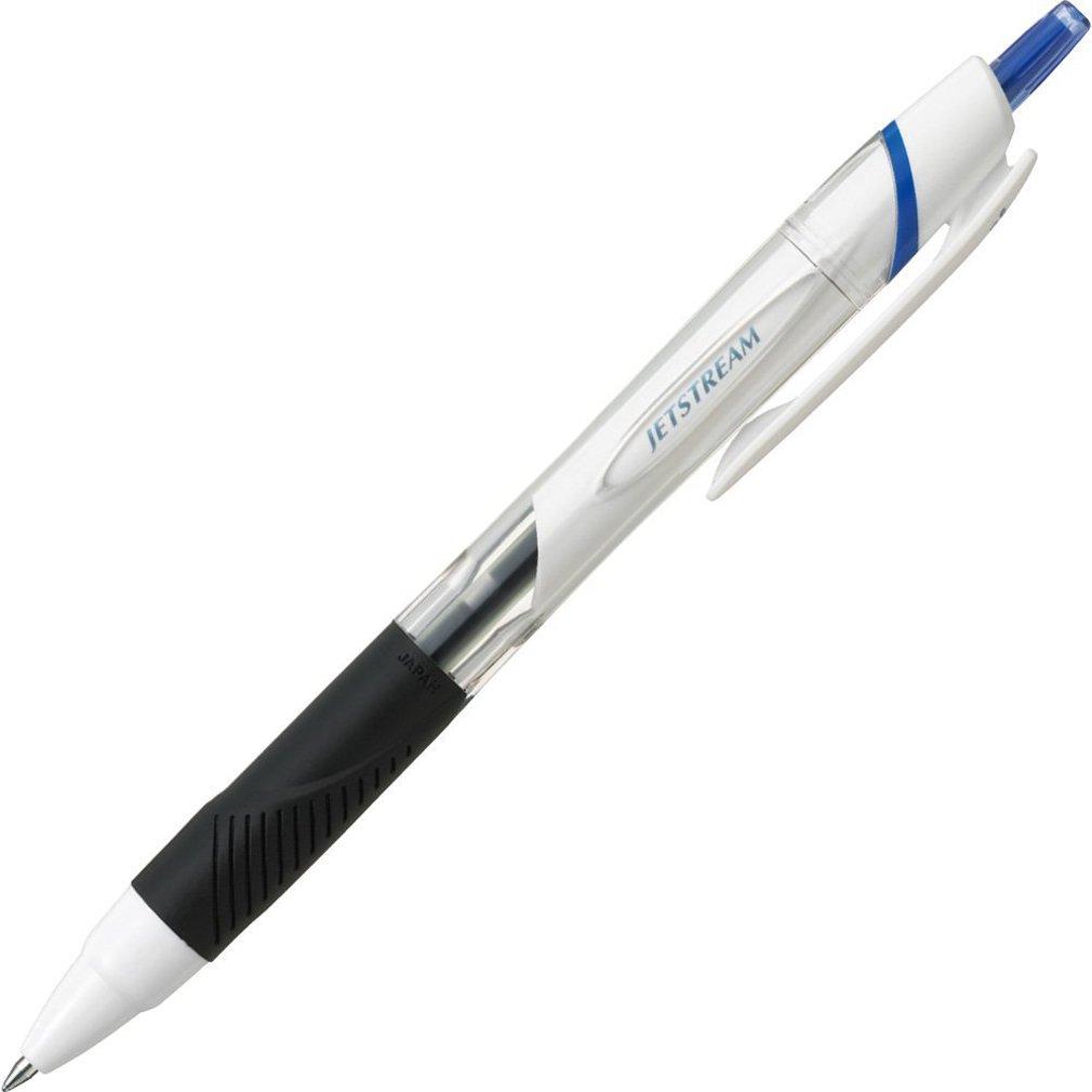 Mitsubishi Pencil Шариковые ручки Jetstream, Легко пишущие, На основе чернил, Набор из 10 штук, 0,5 мм, Синие, Пишущие, SXN15005.33