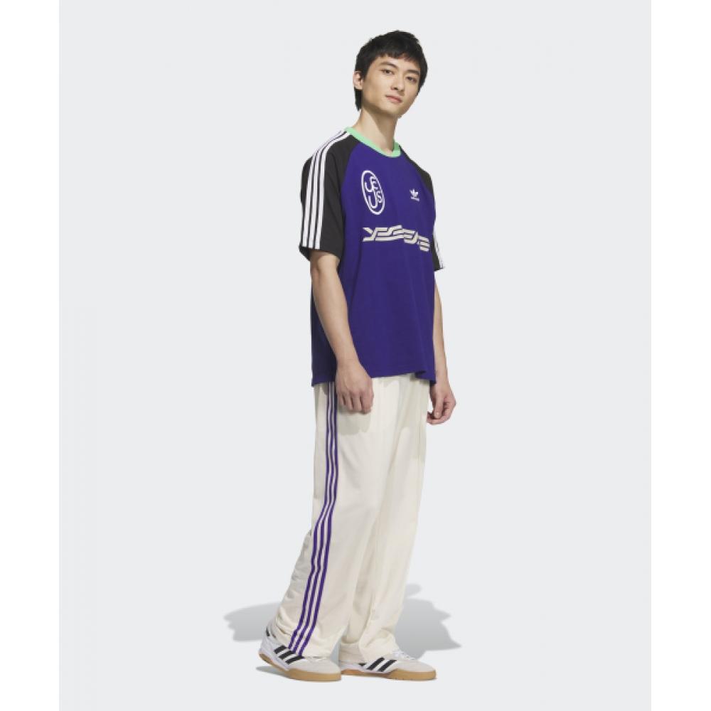 Adidas Track Pants Wonder White Purple Jd5265