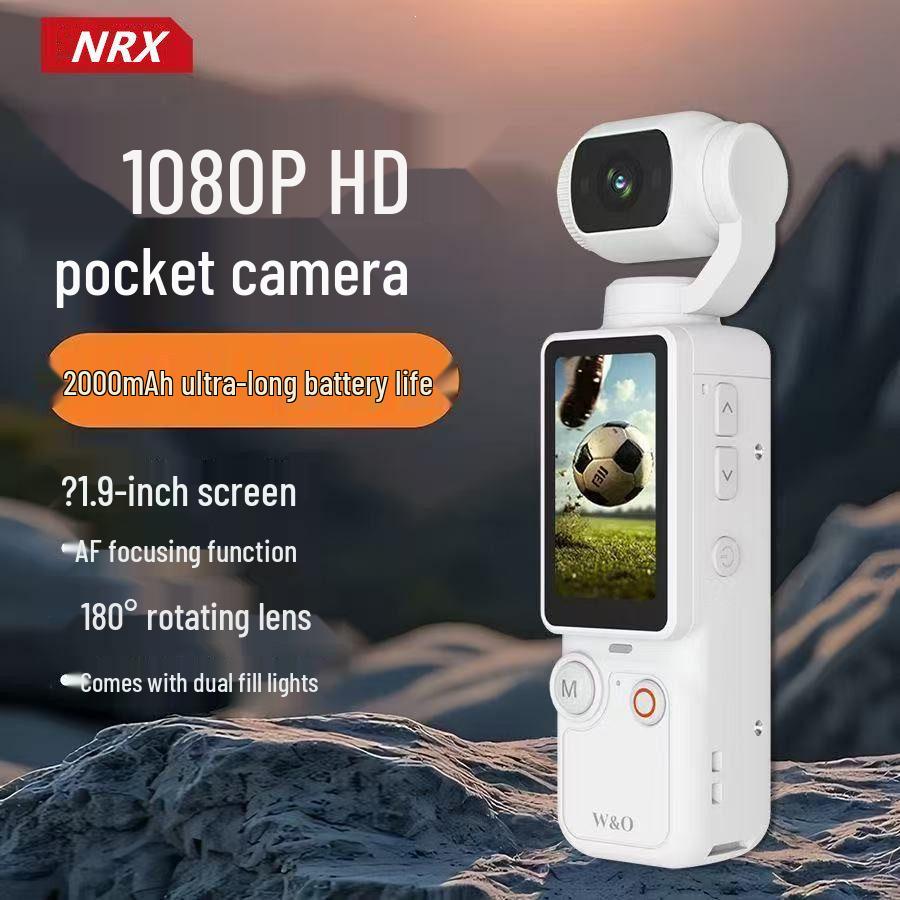 Ultra HD Pocket Digital Camera - Anti-shake Vlog & Sports Recorder for Outdoor Cycling