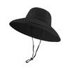 Bucket Hat Women's Summer Trendy Versatile Outdoor Big Brim Sun Hat UV Protection Sun Hat