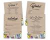 Inkdotpot Rustic Kraft Floral Bridal Shower Games Set Of 4(50 Sheets Each) W   Miss To Mrs Gold Banner Fun Bachelorette Party Games Set