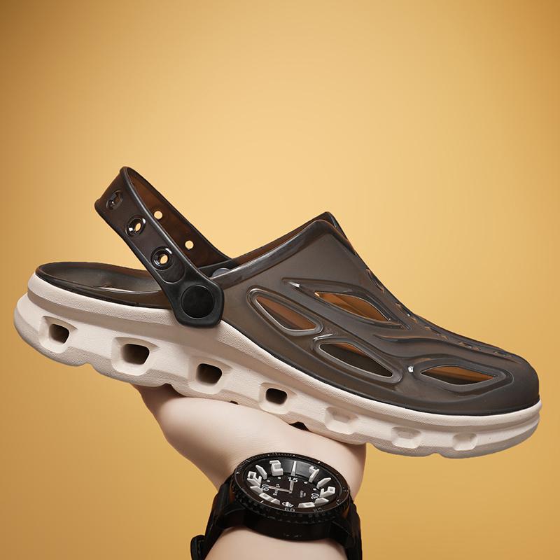 Летние мужские сандалии для сада Мужские удобные сандалии для отдыха на открытом воздухе из ЭВА Мужские пляжные тапочки Водная обувь Сандалии для бассейна