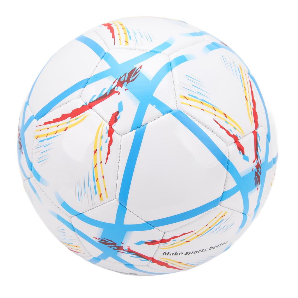 Adult Size 5 Soccer Ball PVC Soccer Ball Wear Resistant Explosion Proof Football for Game Training Practice Youth Adult