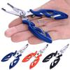 SOUGAYILANG Fishing Rod  Fishing Clamp Aluminum Stainless Steel Fishing Pliers Scissors Line Cutter