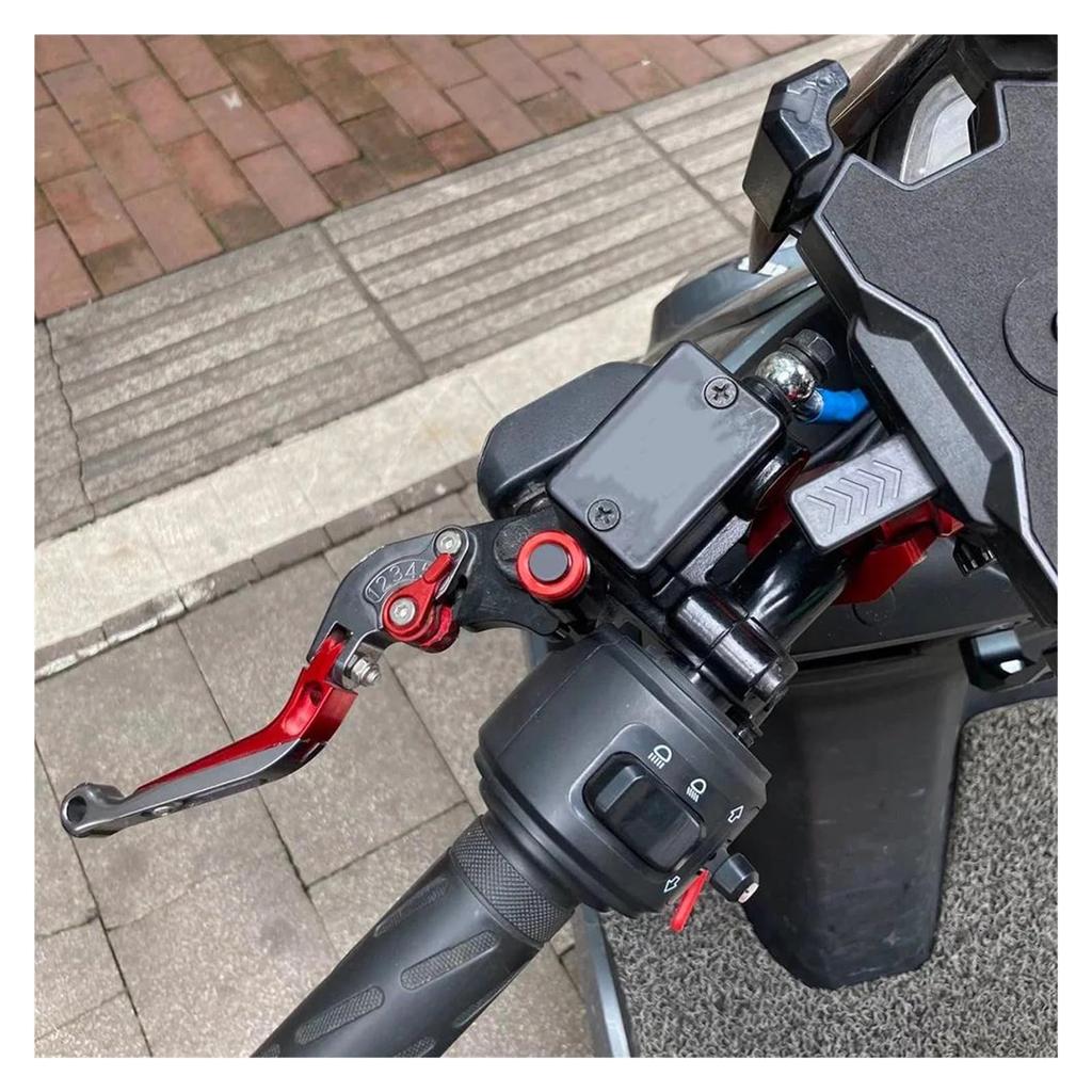 Mirror Plug Parts Fits Ducati Monster 821 937 950 1100 1200 Motorcycle Rearview Mirror Screw Mirror Hole Plug (Red, M10)