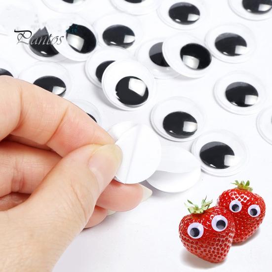 1 пара 5 см/7 см/10 см/12 см/15 см магниты на холодильник самоклеящиеся DIY синтетическая смола черно-белые гугли-глаза наклейки на холодильник аксессуары для скрапбукинга