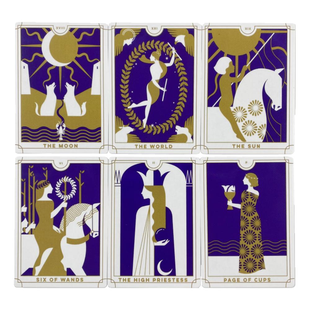 Карты Таро Everyday Rider Колода Оракула из 78 карт Английское издание Visions Гадательная колода Настольные игры