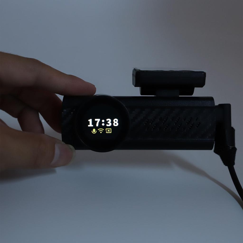 Car Front Dash Cam, 3K Full HD Dash Camera with App, 140° Wide Angle,