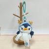 Mini Penguin Keychain Toy Stuffed Plush Animal Pendant Boys Girls Hanging Ornament Bags Phones Cars Versatile Decoration