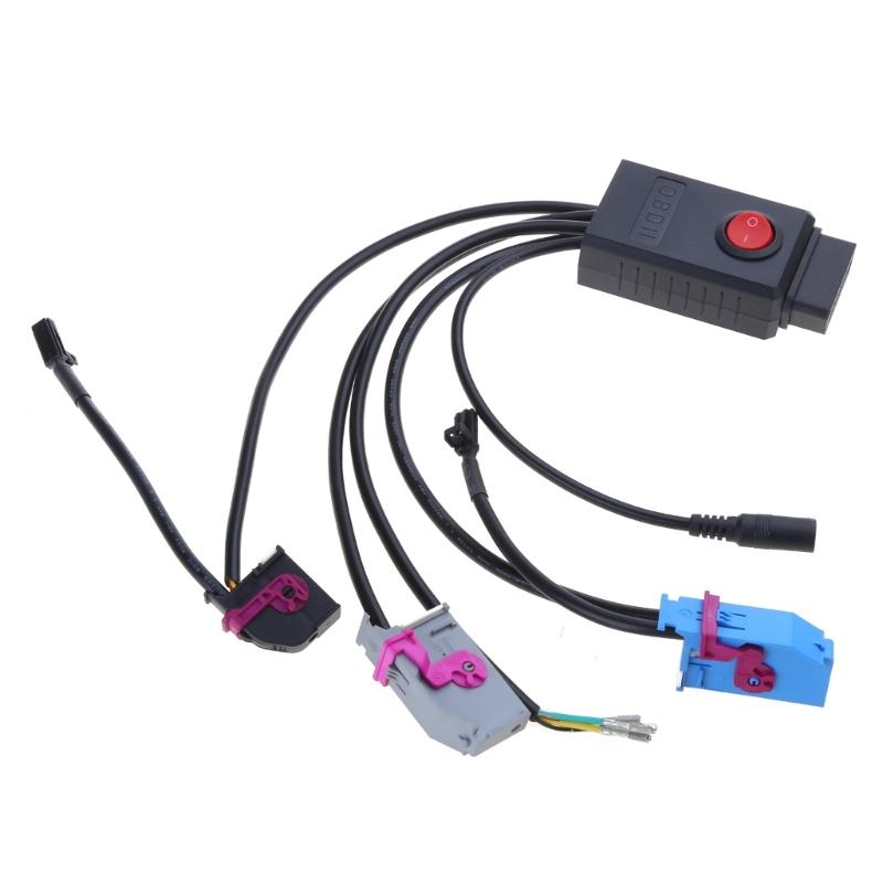 Эффективный кабель MQB Cluster 12 В, силовой тестовый кабель, универсальный тестовый кабель 12 В, прочный для приборных панелей транспортных средств