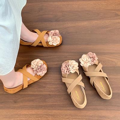 Мода Новая Мода Ретро Стиль Толстый Каблук Цветок Женские Туфли Мэри Джейн Женские Повседневные Неглубокие Элегантные Туфли с Круглым Носком Zapatos Mujer