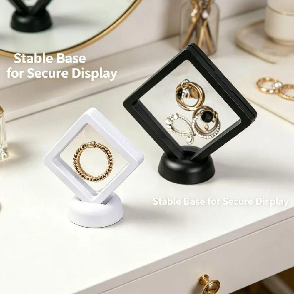10Pcs Plastic PE Film Storage Box Suspension Jewelry Case Jewelry Retail Packaging