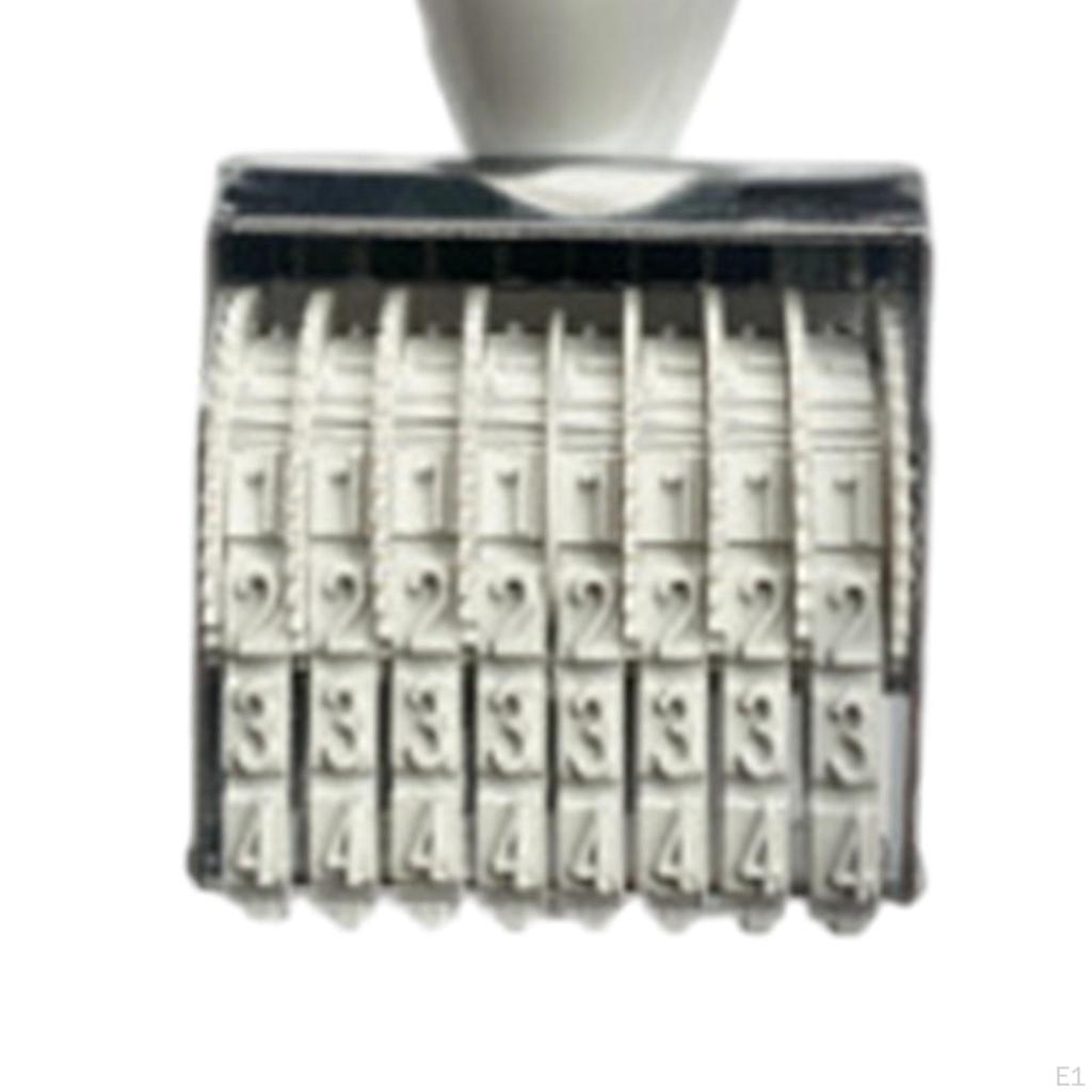 Роликовый штамп DIY Креативное украшение с эргономичной ручкой Офисное роликовое колесо