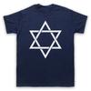 Star Of David Shield Jewish Symbol Religious Religion Mens And Womens T-Shirt