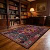 Persian Classical study Luxury Carpet Decoration Home Washable Non-slip Living Room Bedroom Rug Soft Plush Office Floor Mats