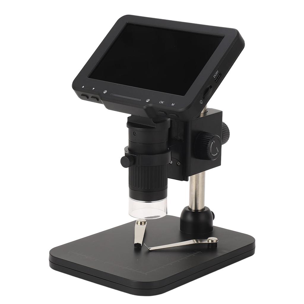 Цифровой микроскоп 5-дюймовый IPS HD ЖК-дисплей Паяльный микроскоп для ремонта Измерение