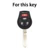 Чехол для автомобильного ключа из ТПУ для Nissan Versa March Tiida Altima Armada Cube Juke Maxima Pathfinder Rogue Sentra Shell Fob Holder Bag