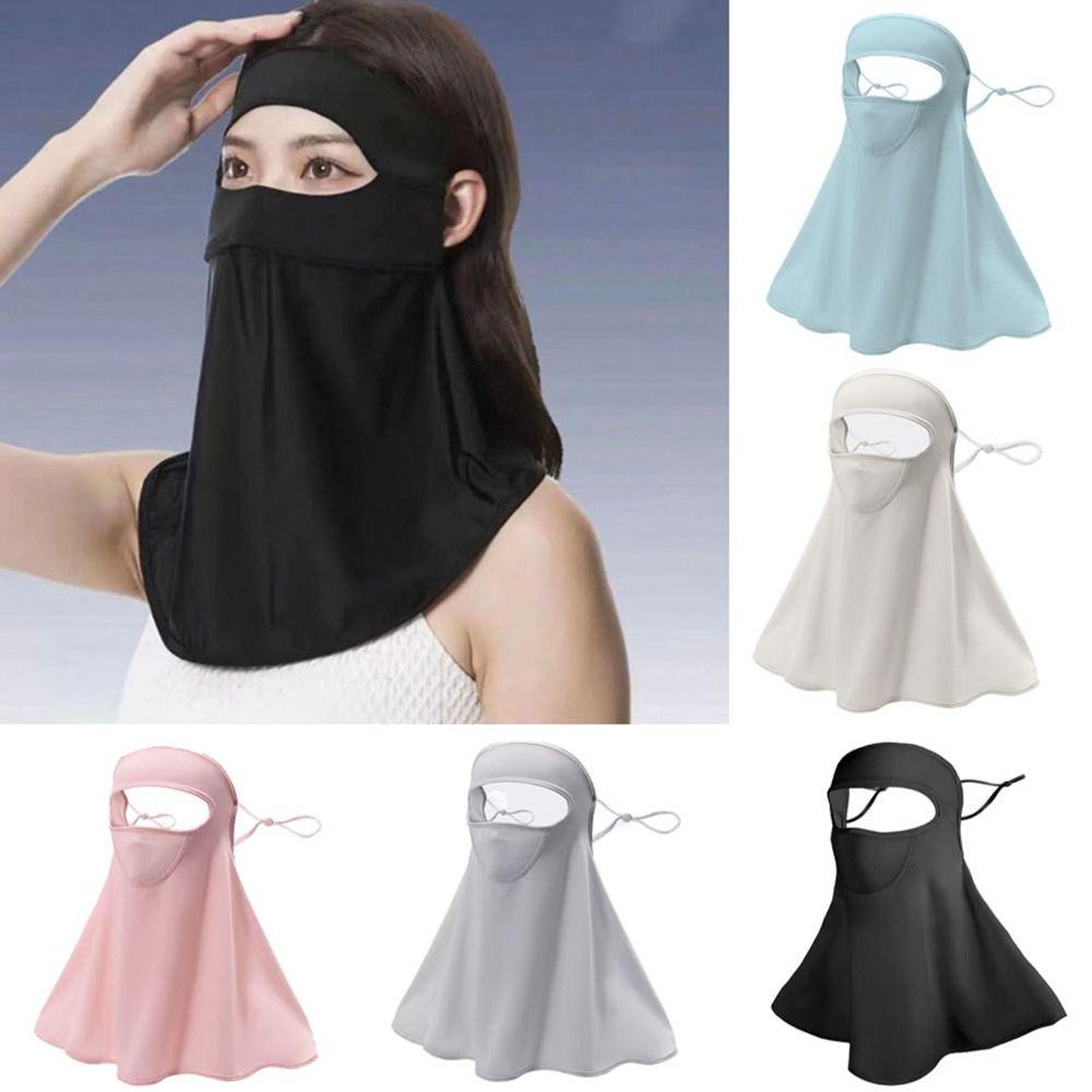 Comfortable Face Bandana Washable Neckline Mask New Ear Headband Scarf  Women Men