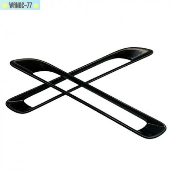 Black Rear Bumper Fog Light Lamp Cover Trim For Toyota RAV4 - 2025