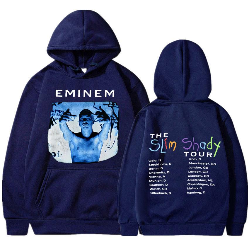 Eminem Anger Management Tour 2002 Hoodie Vintage Harajuku Funny Rick Sweatshirts Long Sleeve Unisex Pullover Fashion