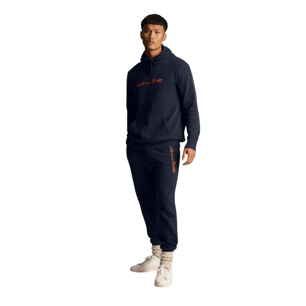 Lyle & Scott Mens Script Embroidered Jogging Bottoms