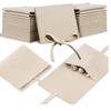 Jewelery Gift Bag Microfiber Jewellry Pouch with Ribbon Envelope Gift Packaging Organizer Bag for Earrings Necklace