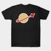 Men Black Print T-shirt Super Large TShirt Vintage Lego Space No-Cut Transfer Paper Print Cotton Tshirt