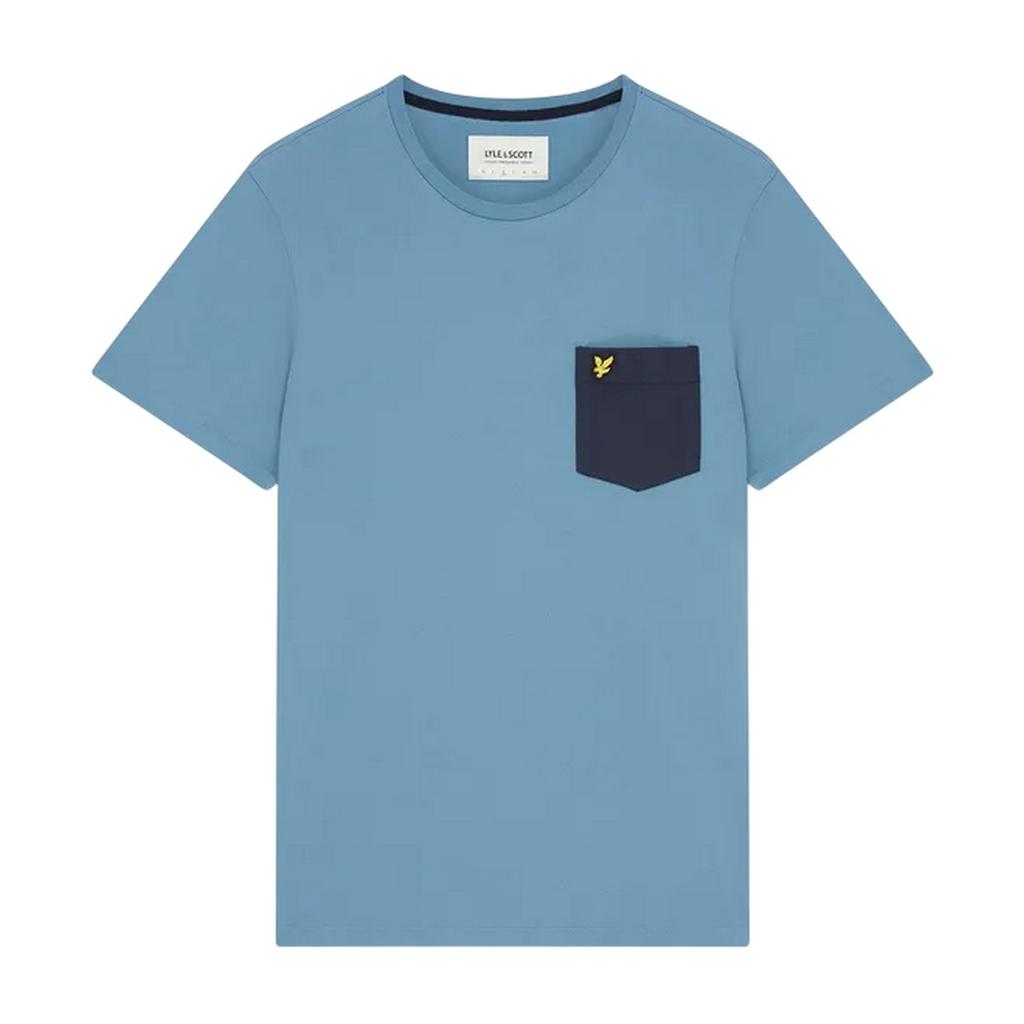 Lyle & Scott Mens Contrast Pocket T-Shirt