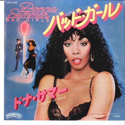 7-дюймовая пластинка DONNA SUMMER Bad Girls On My Honor VIP2759 CASABLANCA 1979 Япония SoulFunk Б/у