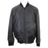 LOUIS VUITTON [Good condition/Domestic regular product] HIL47WTKV Reversible nylon/leather zip-up blouson/ Jacket 50 blackUsed