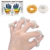 10Pcs Stainless Steel Finger Massage Ring Acupuncture Ring Therapy Relax Blood