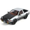 Симуляция Initial D 1/18 Toyota AE86 TRUENO Модель автомобиля из сплава Литая миниатюрная машина Подарок Парню Мальчику Подарок на день рождения