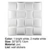 Fashionable Tile Panel Moisture-proof Flame Retardant PVC Formaldehyde Free