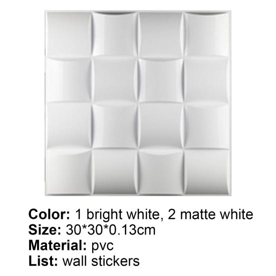 Fashionable Tile Panel Moisture-proof Flame Retardant PVC Formaldehyde Free