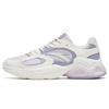 New Life Collection Abrasion Resistant Breathable Low Top Sports Casual Shoes Women's Purple White 122328892-2