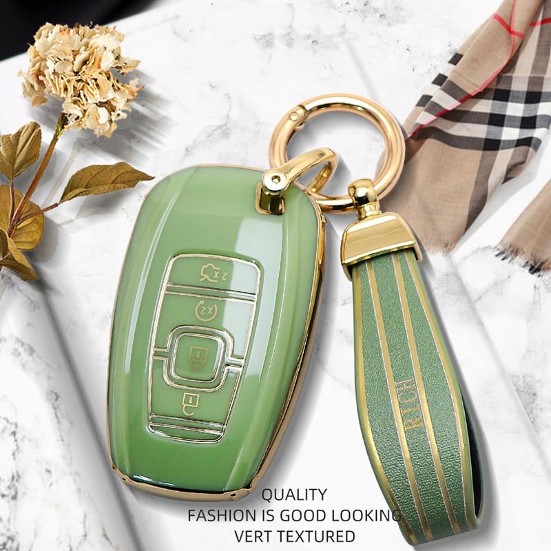 Роскошный чехол для дистанционного ключа для Lincoln Continental MKC MKZ MKX 2017 2018 Navigator Nautilus брелок для автомобиля