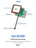 North Sky BT-580 High Gain Ceramic Antenna with Built-in Active GNSS for BeiDou & GLONASS.