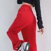 Women's American-Style High-Waist Wide-Leg Drawstring Sweatpants, 2024 Autumn Collection