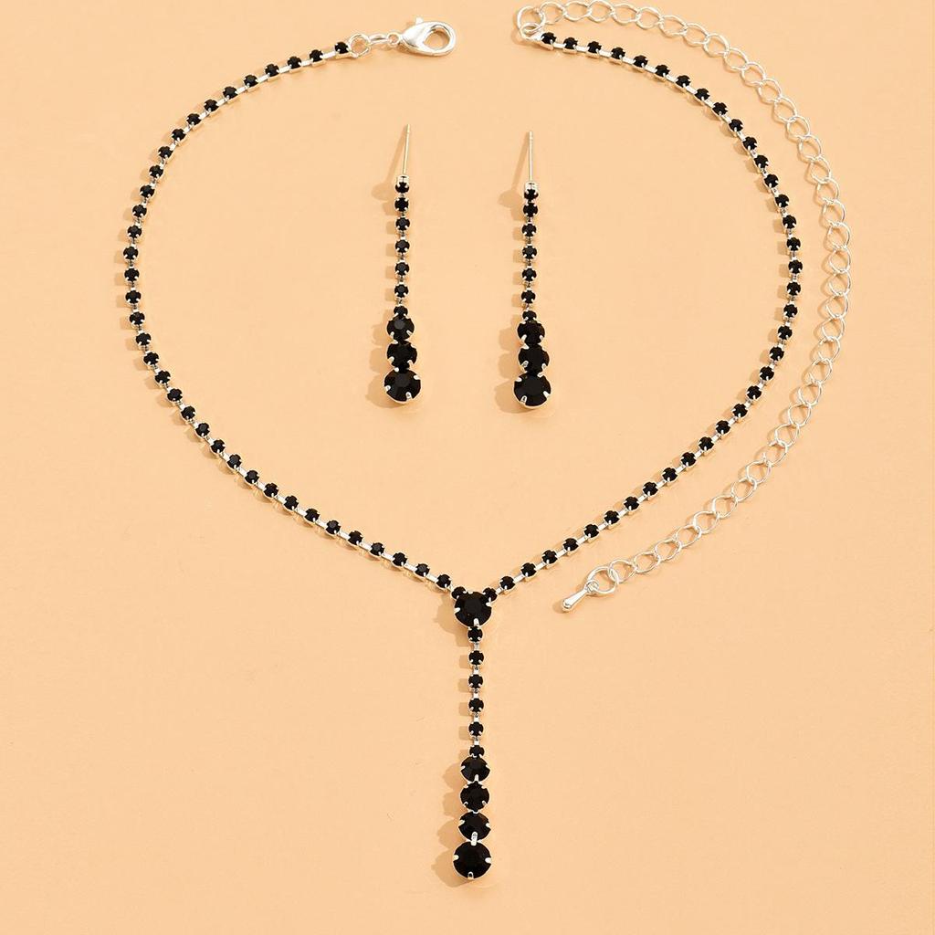 Элегантный комплект свадебных украшений: Серьги, Ожерелье и Браслет с Различными Вариантами